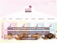 Tablet Screenshot of betterbatter.org